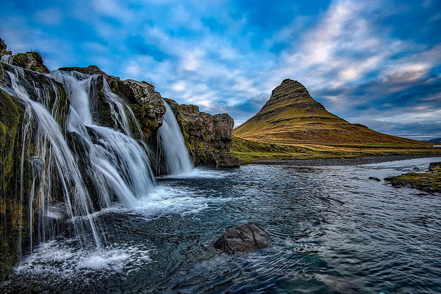 Iceland mountain Kirkjufell