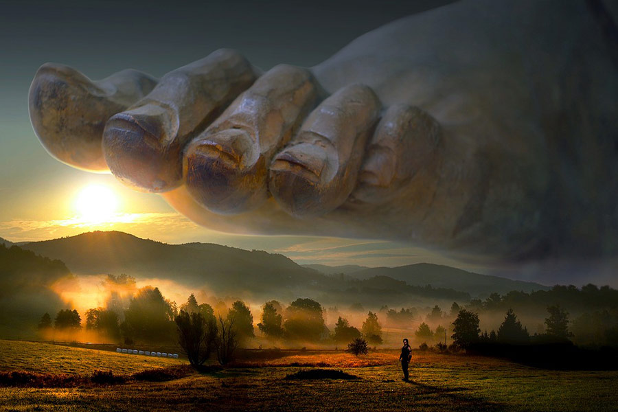 Fantasy surreal God