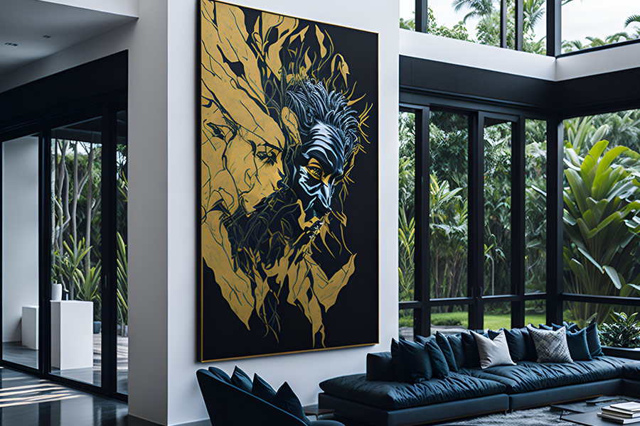 Modern living room