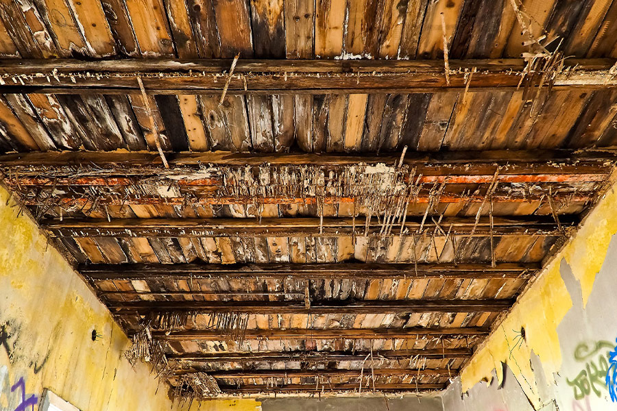 Decaying railway