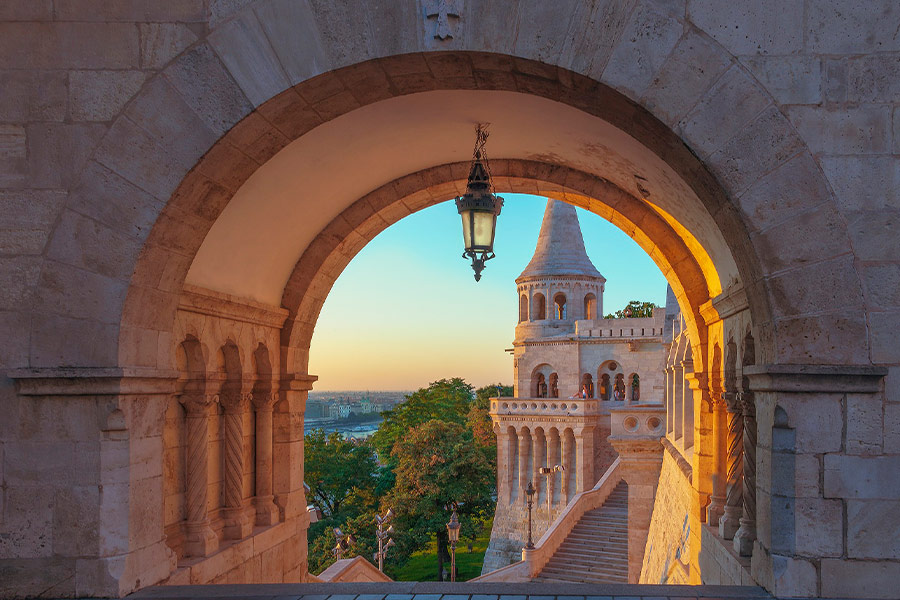 Hungary architecture castle