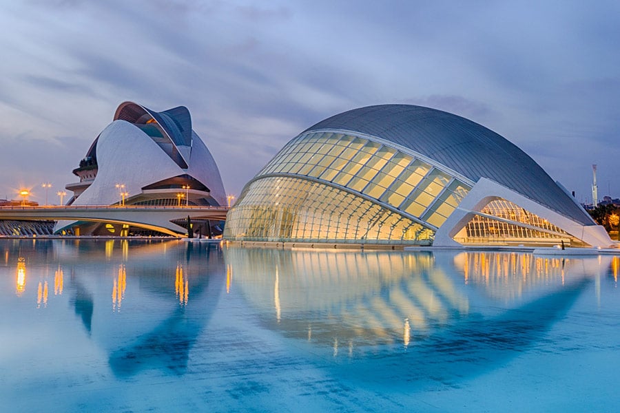 Valencia Spain Calatrava