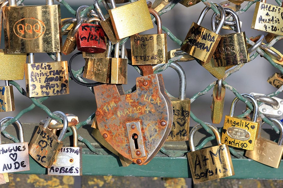 Padlocks Paris
