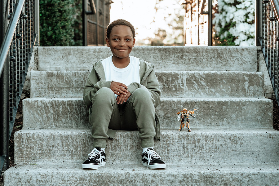 African boy