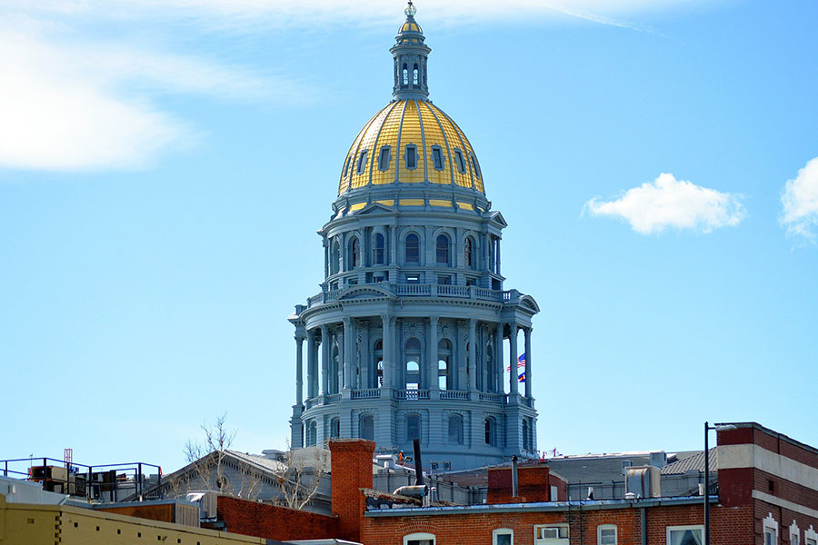 Denver state capitol building