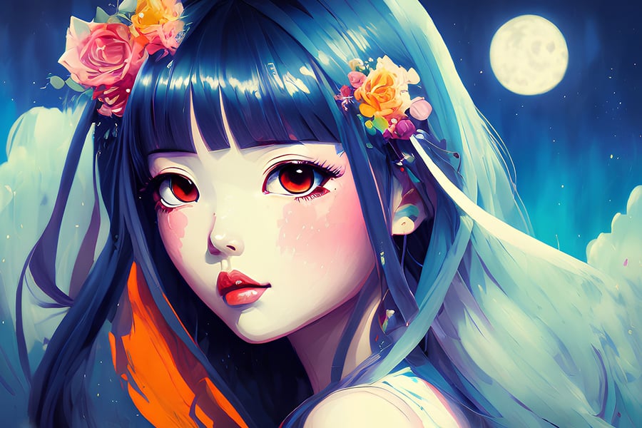 Girl anime