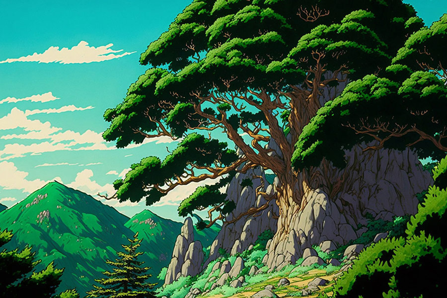Forest animation