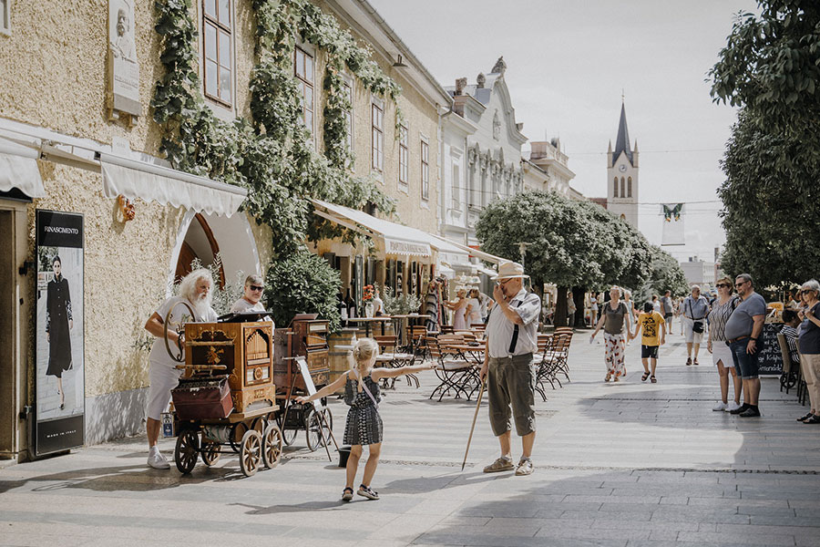 Old street Keszthely