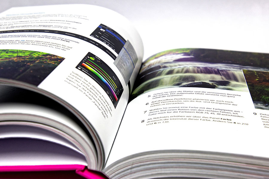 Book photo editing