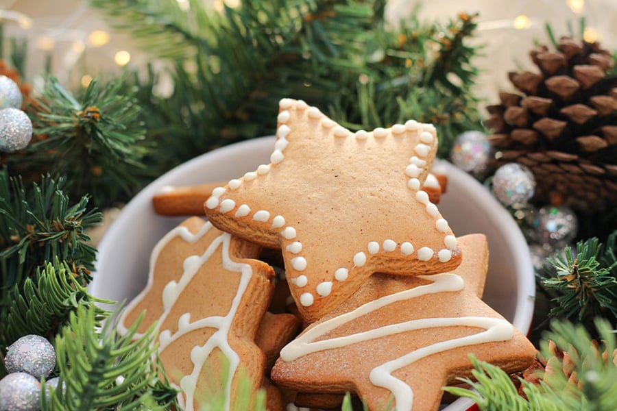 Baking sweet for christmas