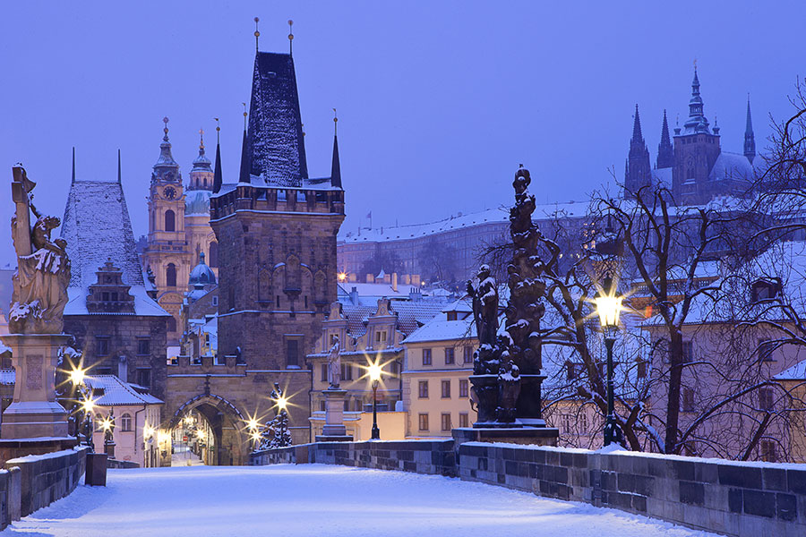 Czech Republic Pague Charles bridge