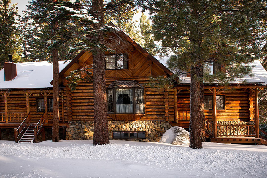 Log cabin rustic architecture