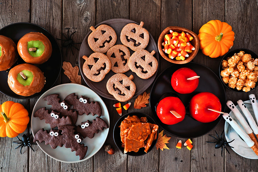 Rustic halloween treat