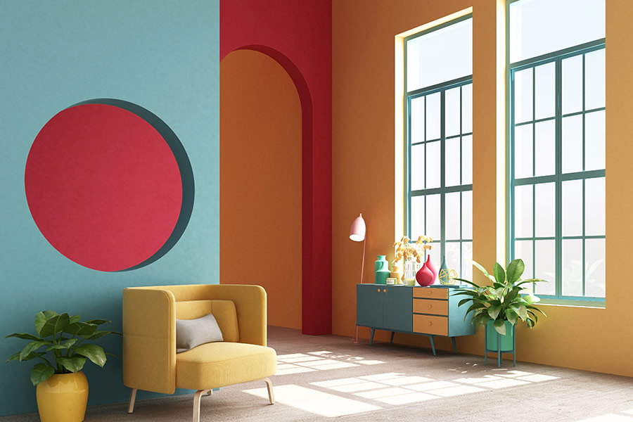 Interior concept memphis design