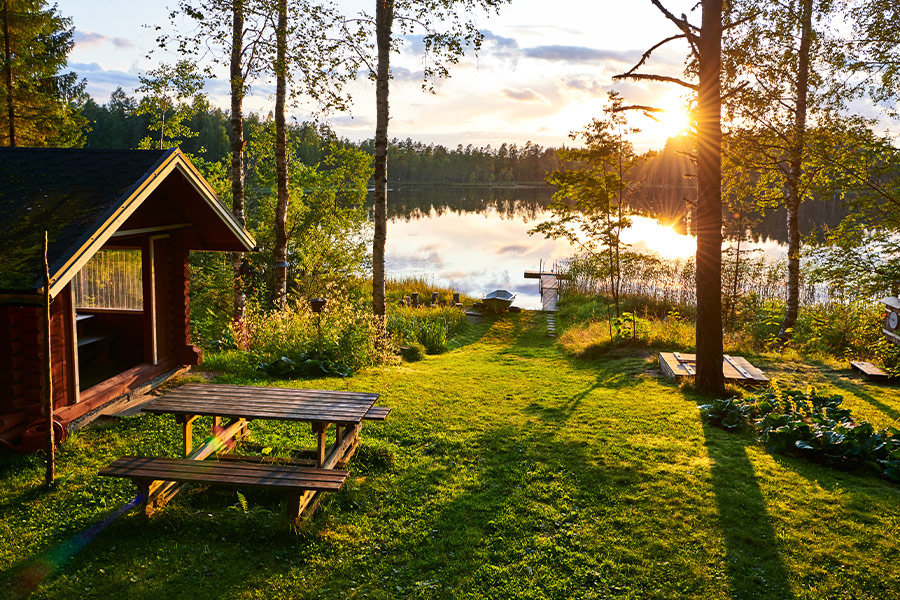 Summer vacation in Finland