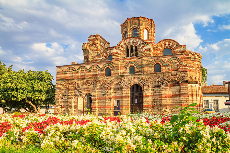 Church christ  old town Nesebar Burgas Bulgaria