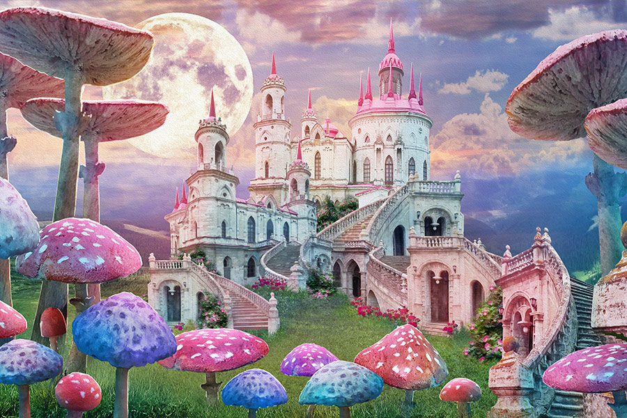 Fairy tale alice in wonderland
