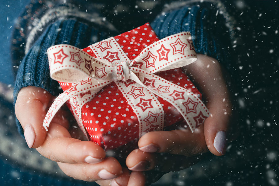 Christmas gift given