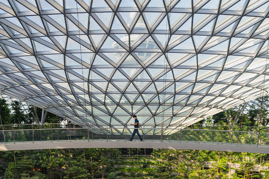 Airport Changi Asia architecture