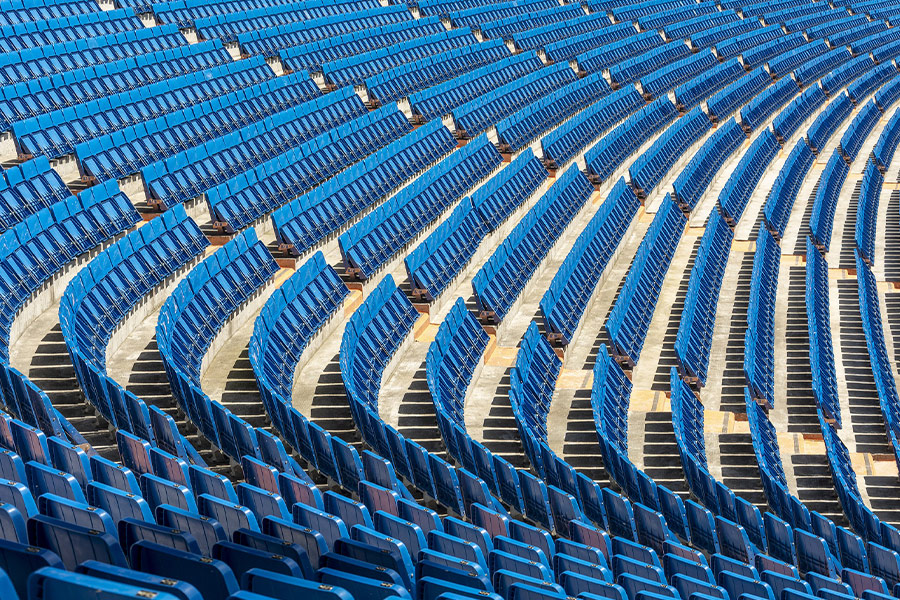 Madrid Bernabeu football stadium