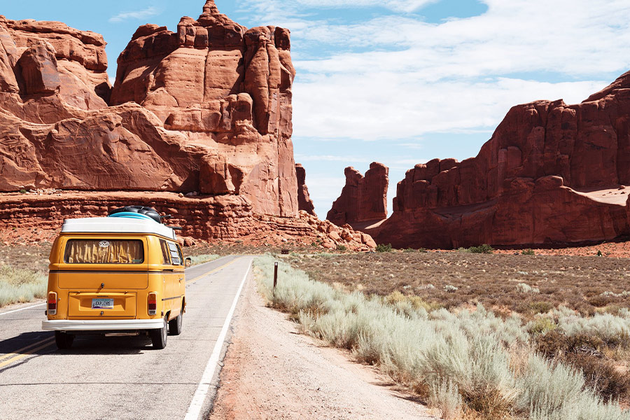 Arches national park road trip