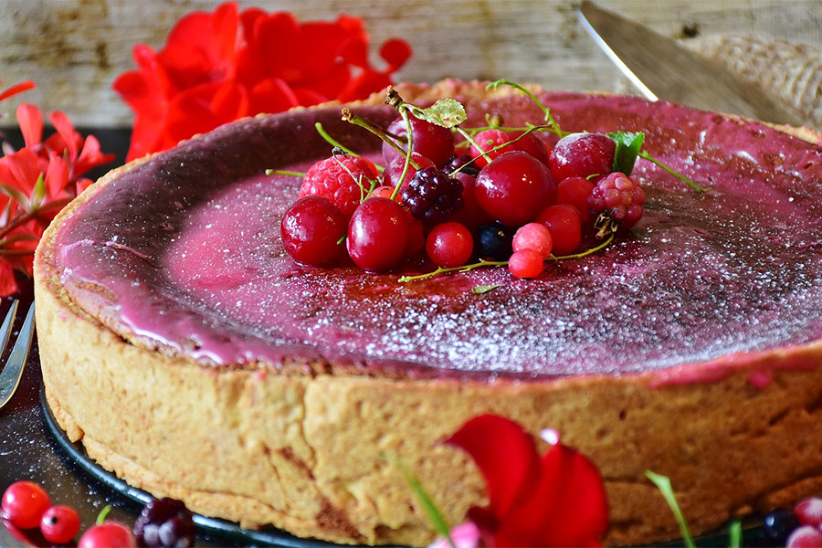 Pastries cheese cake