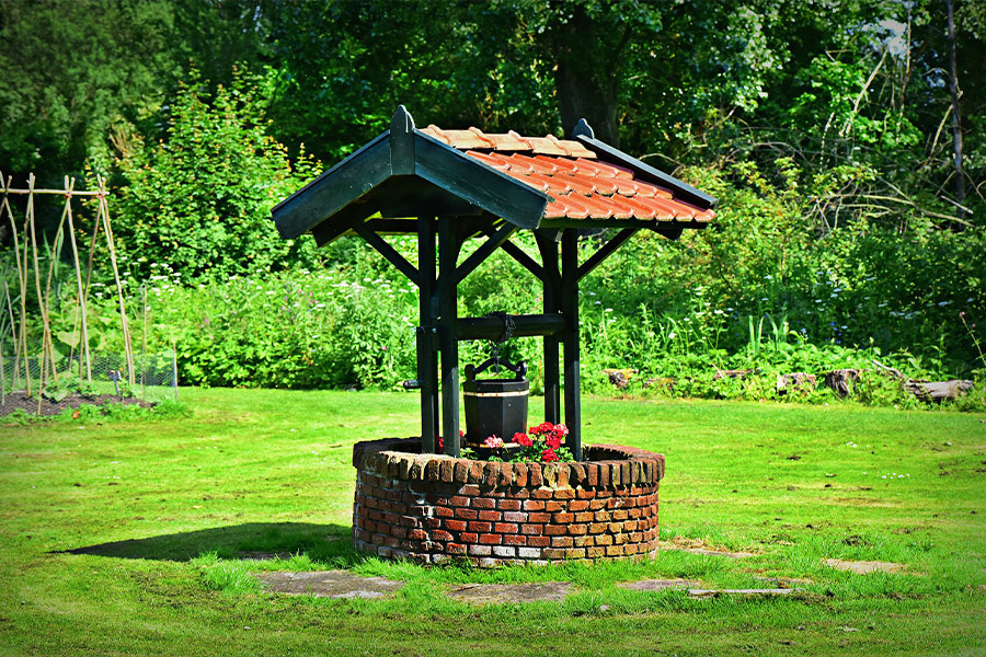 Old water well