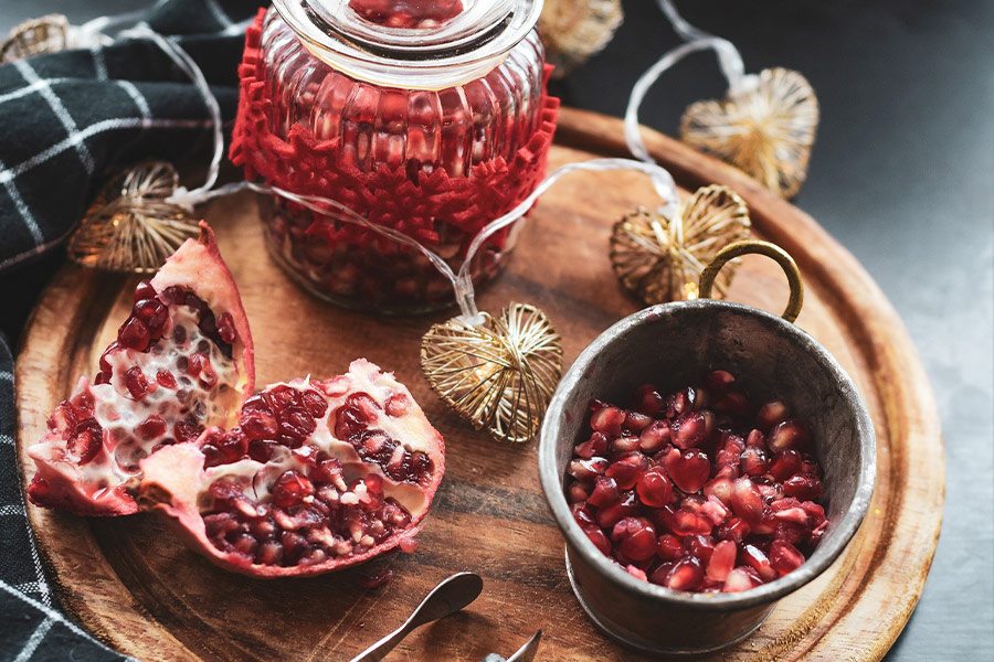 Pomegranate fruit