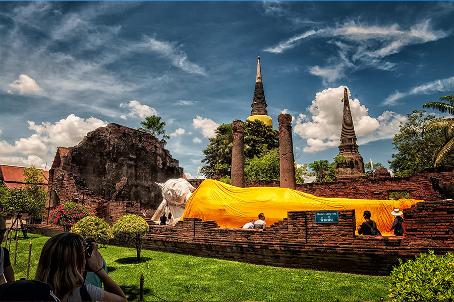 Wat yai chai mongkhon Thailand