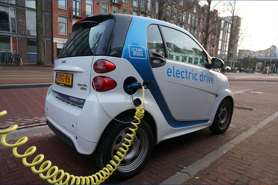 Amsterdam smartcar electric car