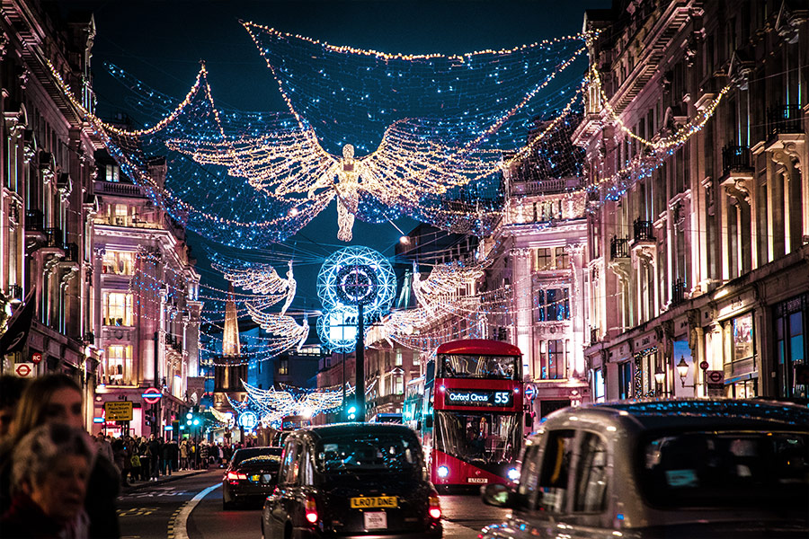 Christmas regent street London United Kingdom