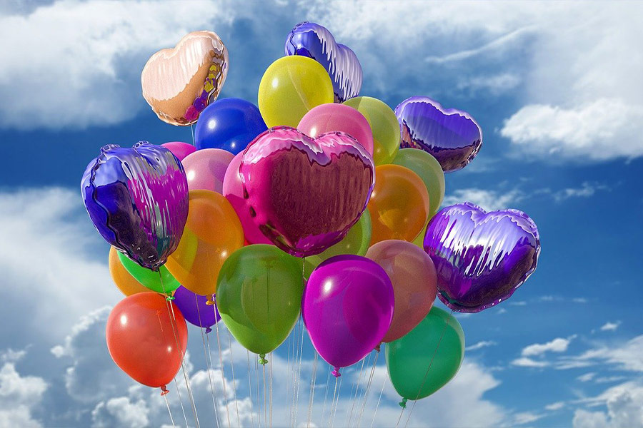 Helium air balloons