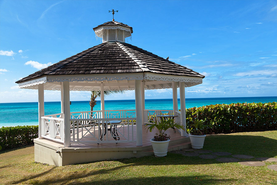 Gazebo ocean view