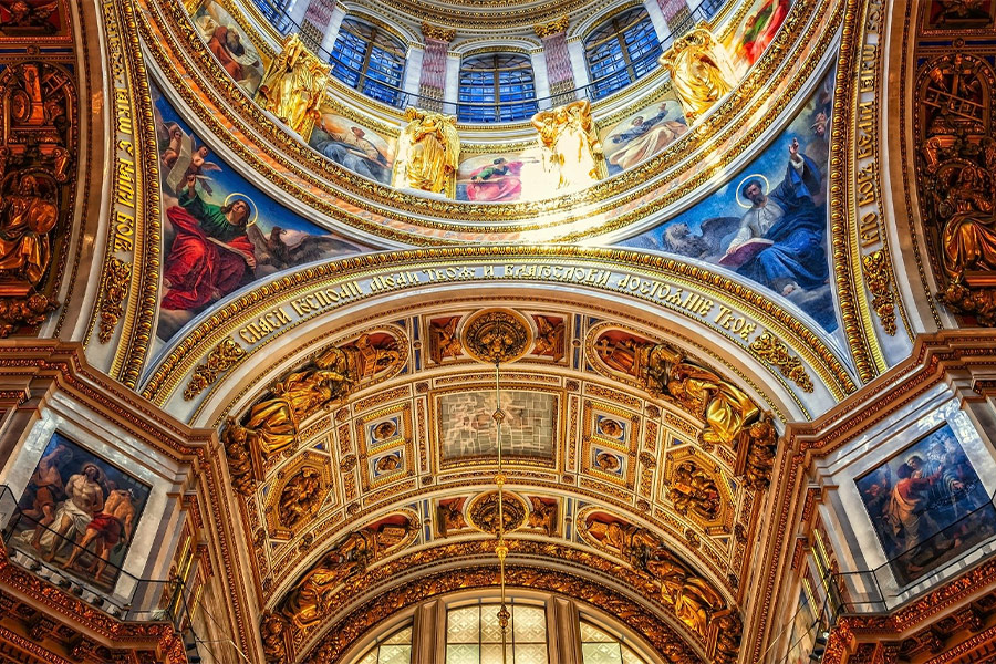 St Petersburg Isaac cathedral