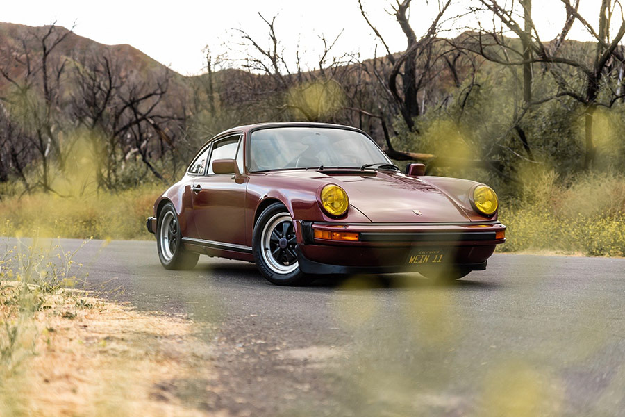 Porsche vintage classic road retro car