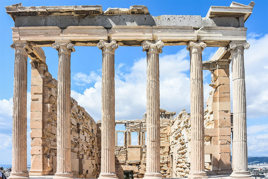 Athens Greece acropolis ancient greek