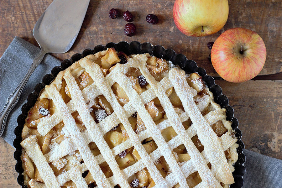 Apple pie sweet dessert cake