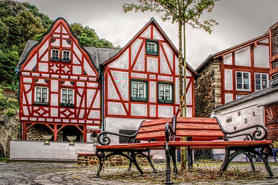 Architecture truss building