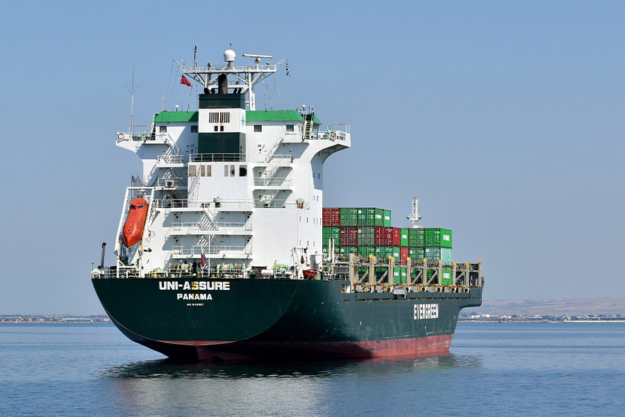 Ship cargo container transport industry