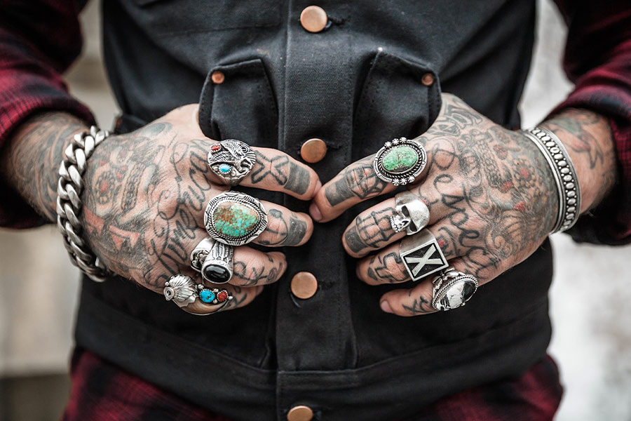 Hands tattoos drawing design accessories