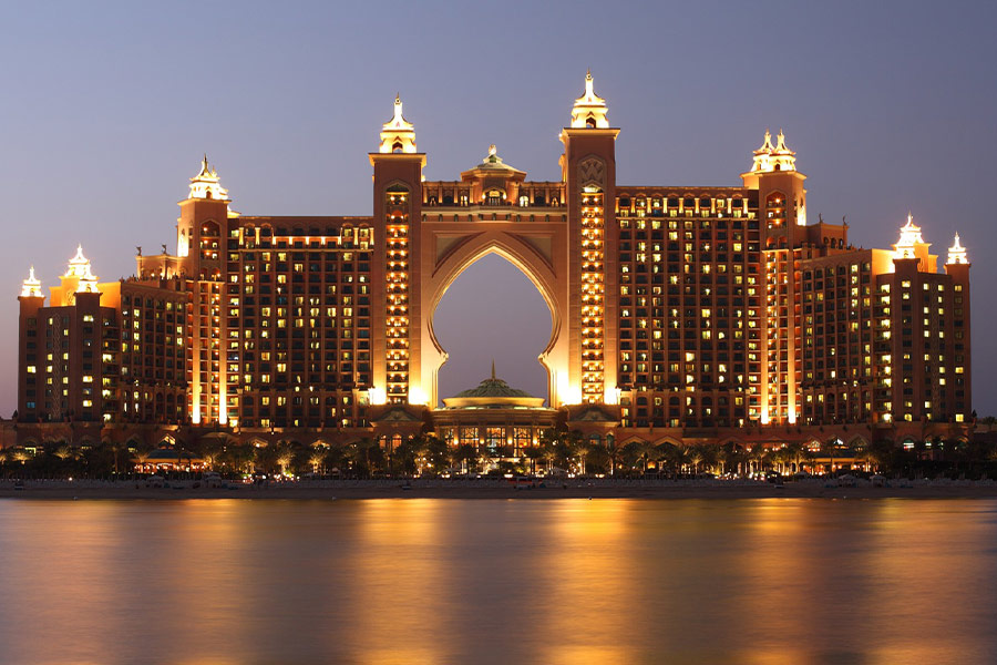 The palm atlantis Dubai