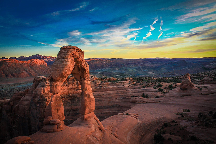 Arch stone formation nature
