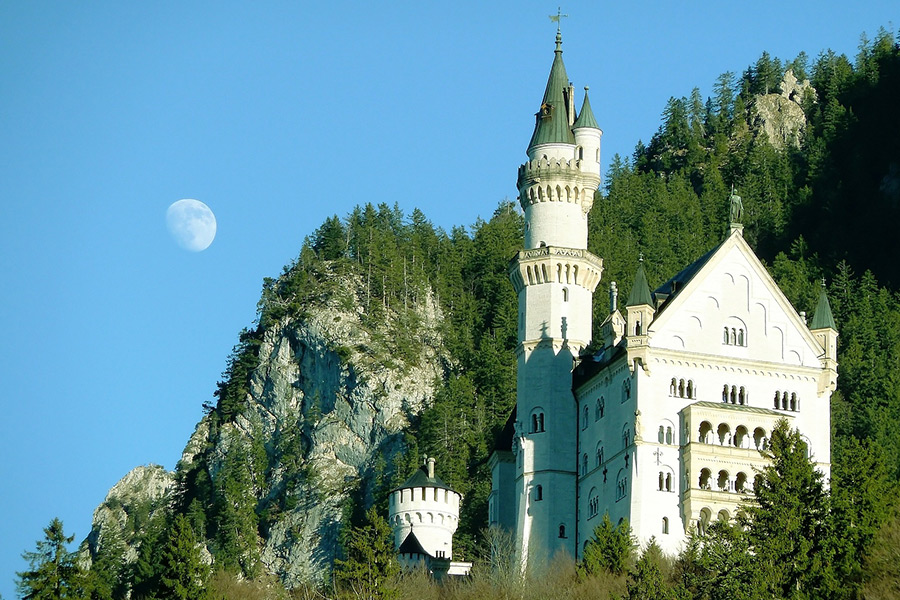 Alpine architecture attraction