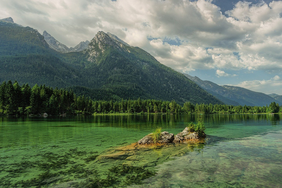 Hintersee bergsee mountains