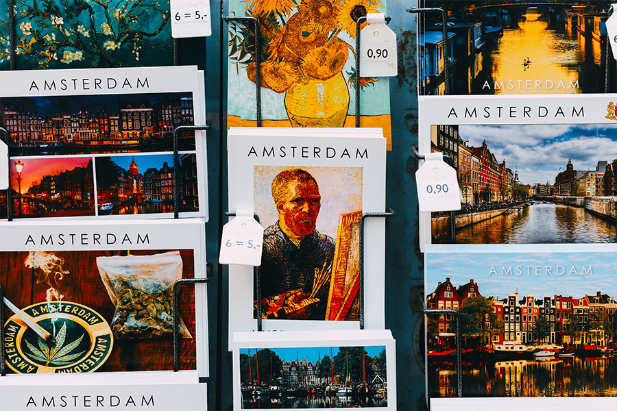 Amsterdam post cards