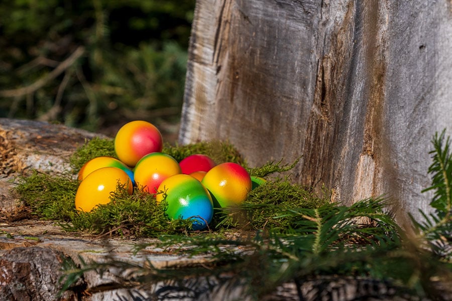 Depicting Easter Christian holiday