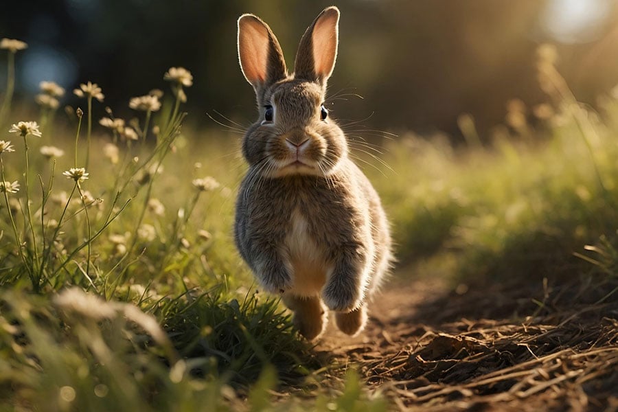 Presumiblemente conejo enano