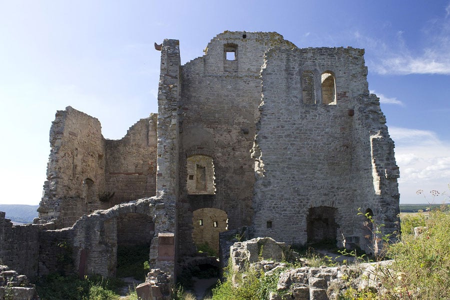 Ruinas del castillo de Homburg, Alemania