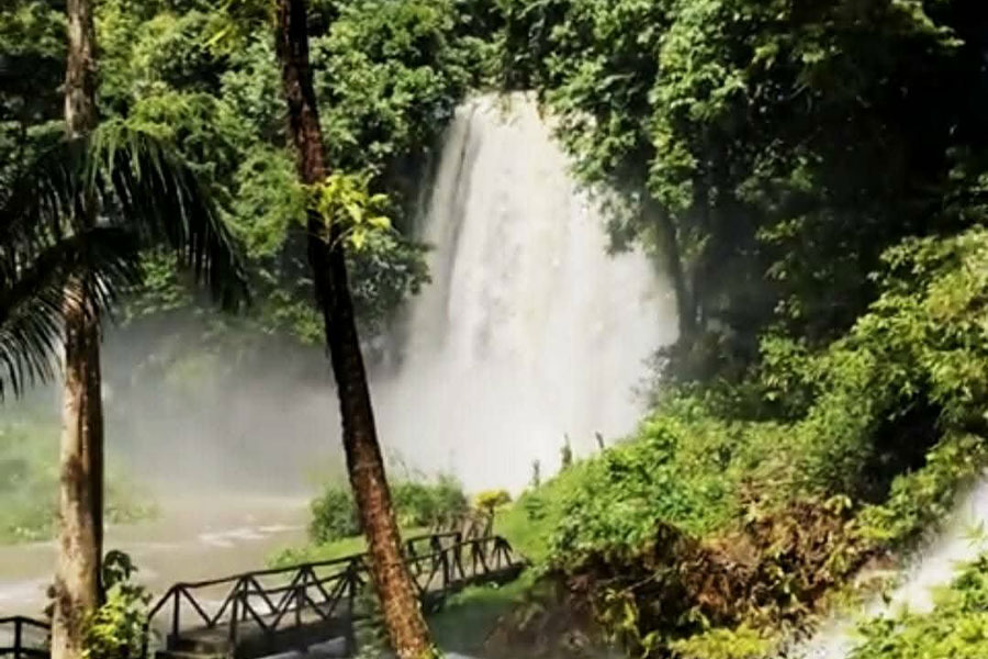 Popular place to swim and relax