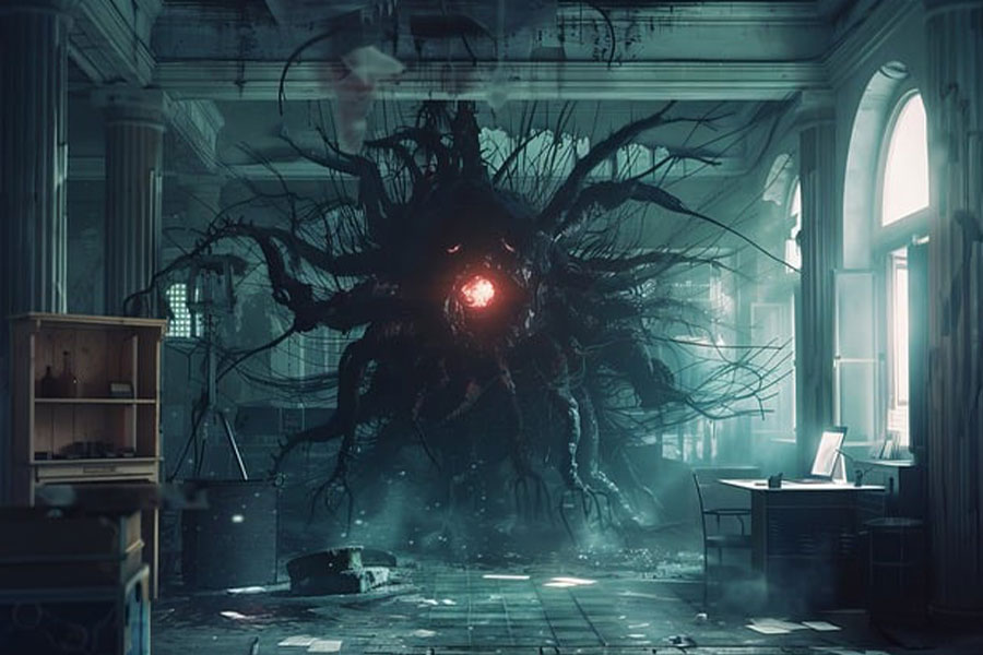 Dark tentacle like creature